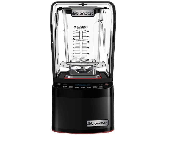 BLENDTEC - S885D2101-EUB1GB1A - Batidora Blender STEALTH 885 con 2 Jarras FOURSIDE con tapa plana blanda (1800 W) - (3,8 HP)